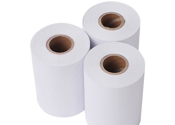 Cuộn giấy dán nhiệt 10cm PET 1070mm 105gsm