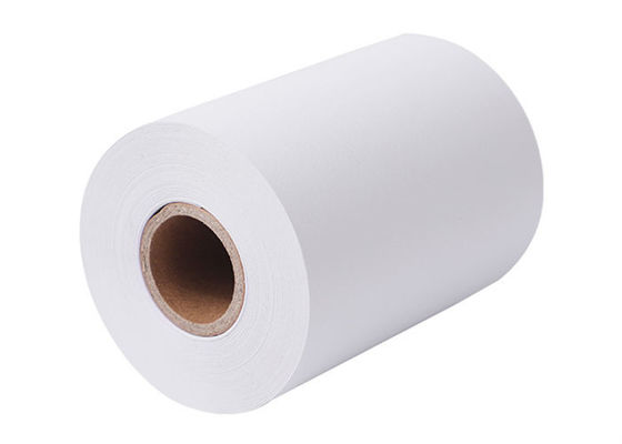 Cuộn giấy dán nhiệt 10cm PET 1070mm 105gsm