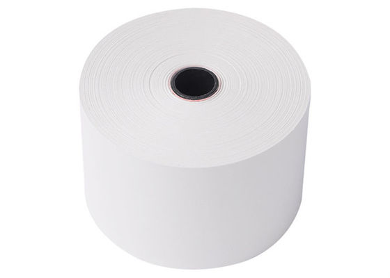 Lõi nhựa 3 inch Bột gỗ nguyên chất 57mm X 40mm Cuộn giấy in nhiệt