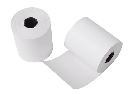 2 1/4 &quot;X 50 'Lõi nhựa tùy chỉnh 70gsm Giấy in nhiệt cuộn