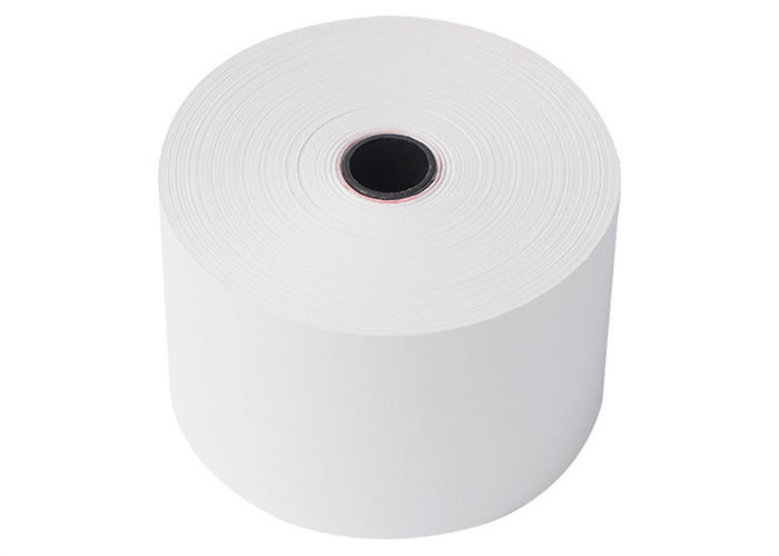 Lõi nhựa 3 inch Bột gỗ nguyên chất 57mm X 40mm Cuộn giấy in nhiệt